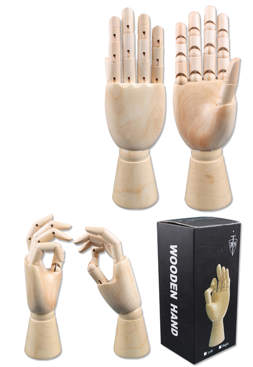 11" Right Hand Shape Holder for knives, swords, jewelry. Knife Display All Accessories PacificSolution 21