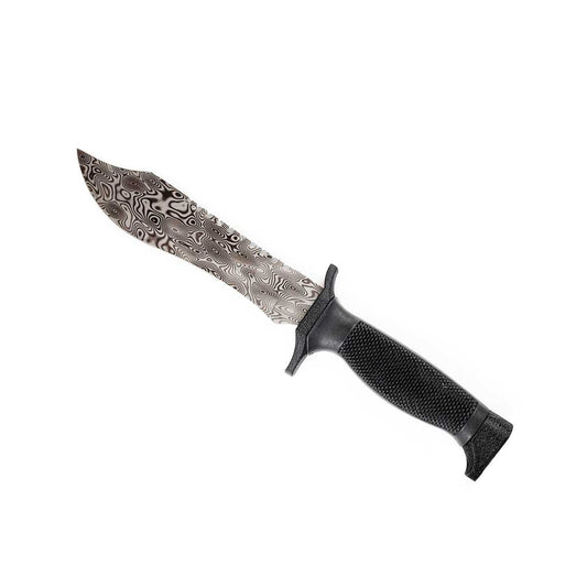 12" Tactical Knife With Damascus Pattern Blade Hunting Knife All Knives PacificSolution 10