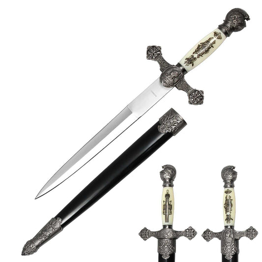 13 1/2" Renaissance Dagger Simple Product All Brands Fantasy Edge 8
