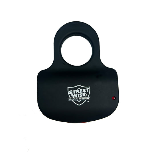 STREETWISE™ STING RING RECHARGEABLE STUN GUN 18M