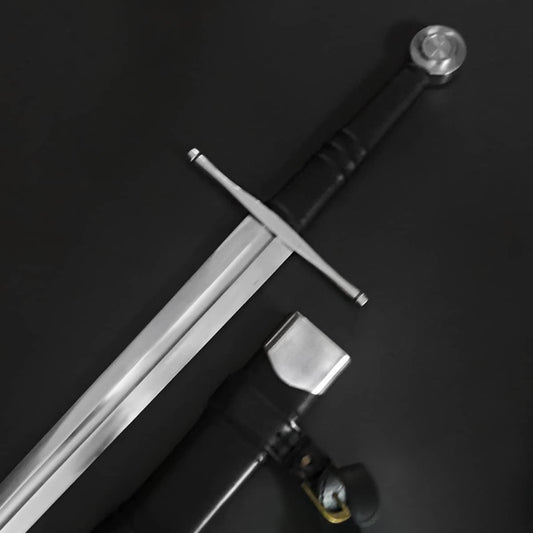 45" Hand Made Sharp 1060 Steel Medieval Sword