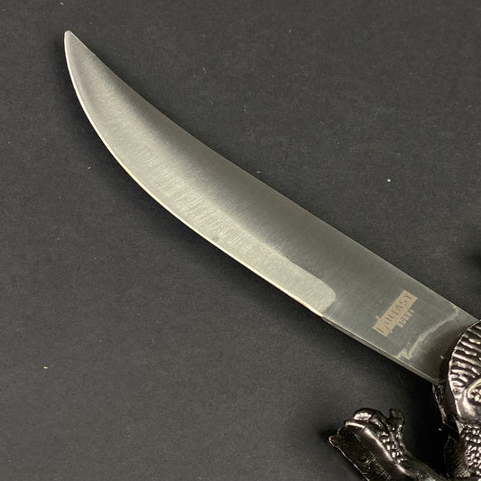 15" Blade Fantasy Dragon Dagger Green Fitting