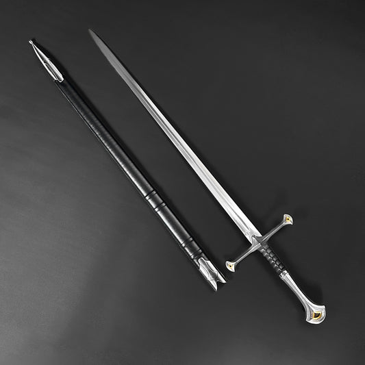 Knight's Collection "Valorbrand" - 44 1/2" Hand-Forged Medieval Sword