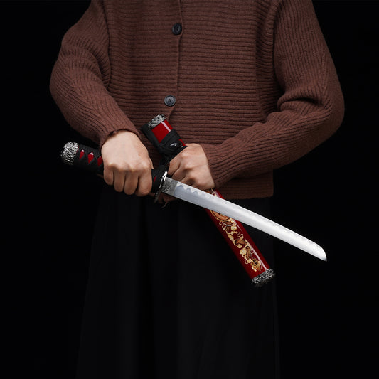 3Pcs Samurai sword set, Plastic scabbard