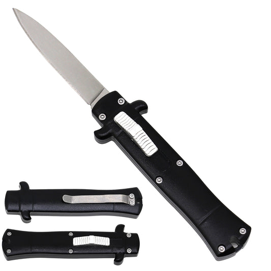 Black Mini OTF Knife
