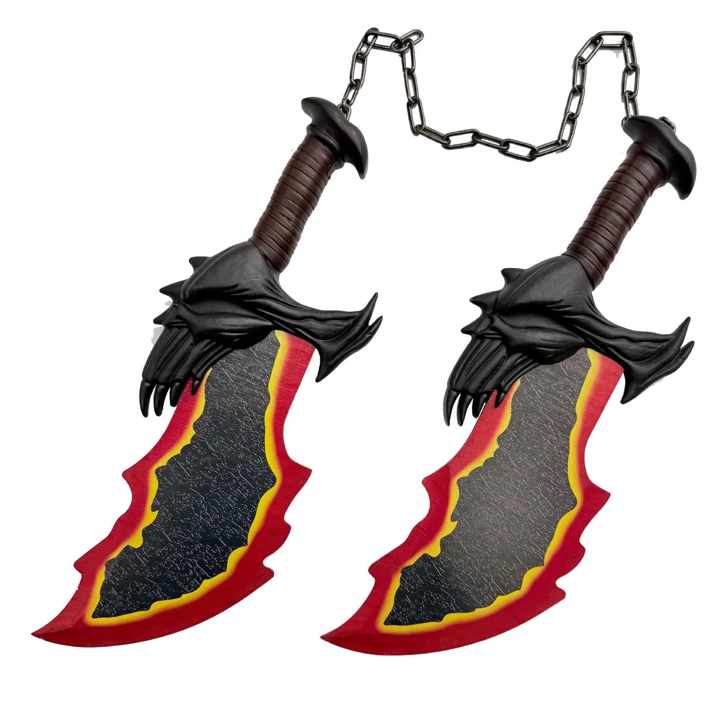10 1/2" Blade 2PCS Animation Sword Plaque w/ Screws and Nail