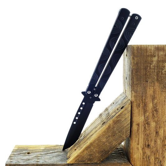 9" Black Handle / Butterfly Trainer