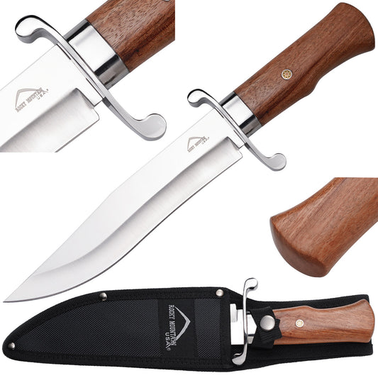 Rocky Mountain 13.5" Hunting Knife with Belt Clip | KC303