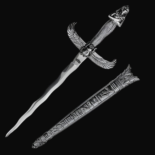 17" Egyptian Pharaoh Fantasy Dagger with scabbard
