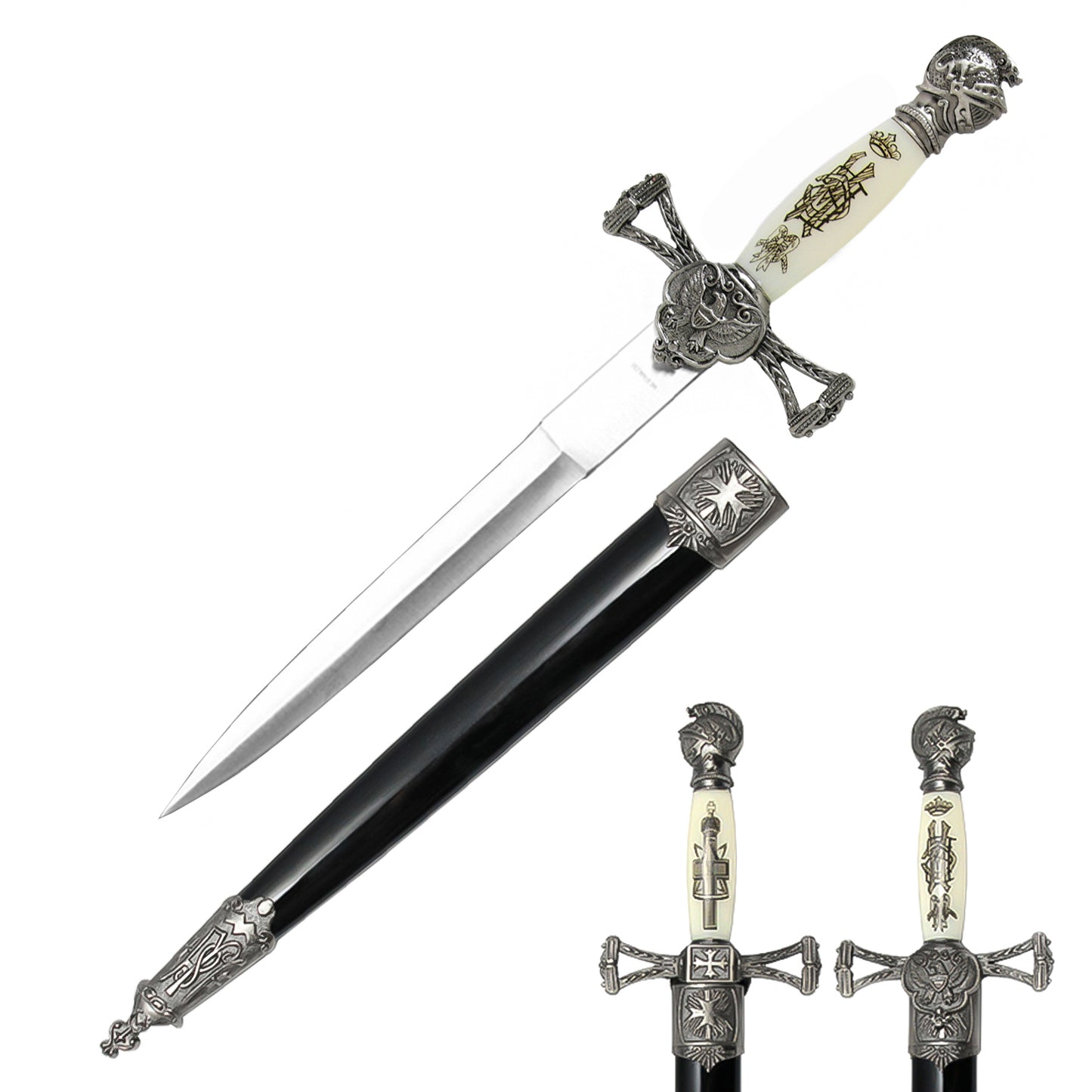13 1/2" Renaissance Medieval Knight Dagger