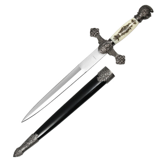 13 1/2" Renaissance Dagger Knights Templar
