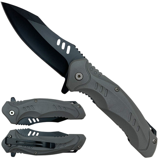 Folding pocket knife open and closed | Pacific Solution