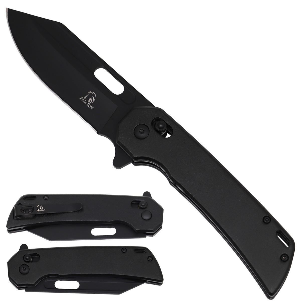 Falcon Spring Assisted Pocket Knife with Lock Mechanism.