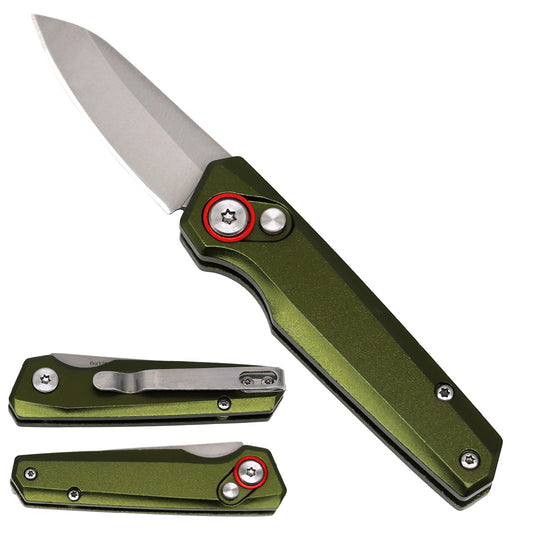 Mini Switchblade Green Switchblade Pocket Knives