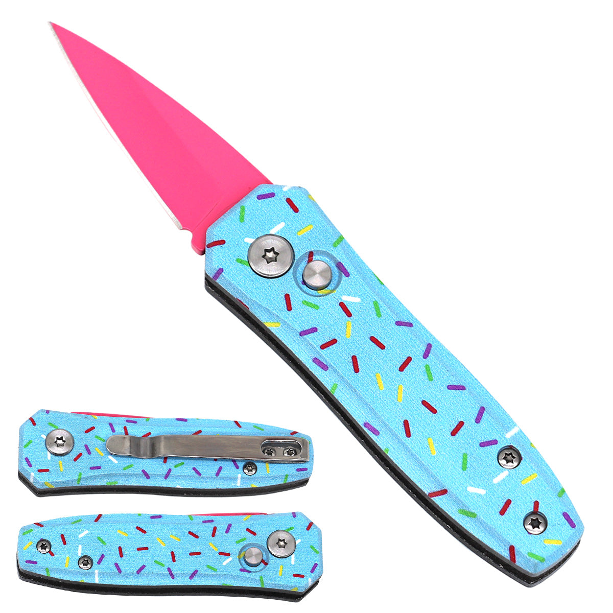 Mini Switchblade - Donut Switchblade Knife