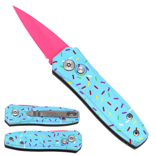 Mini Switchblade - Donut Switchblade Knife