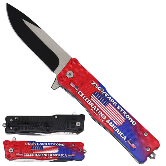 250 Years Strong Spring Assisted Pocket Knife