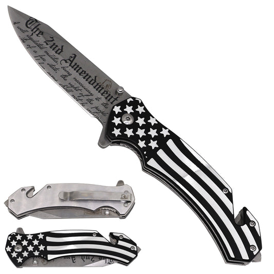 Falcon 2nd Amendment Spring Assisted Pocket Knife