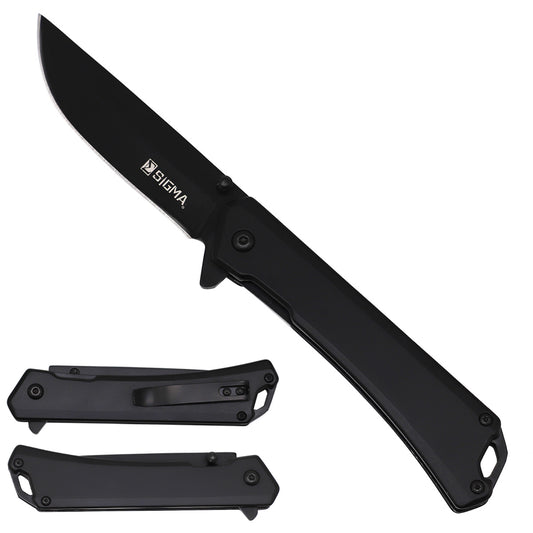 3 1/2" Blade / 4 3/4" Handle / Bearing System / Black