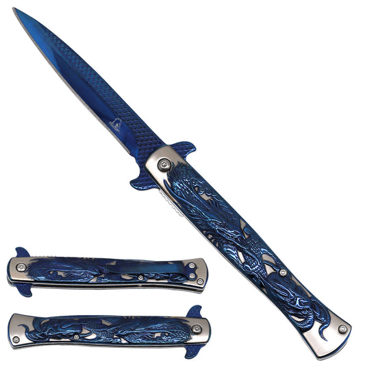 Falcon Blue Multi-Tool Pocket Knife