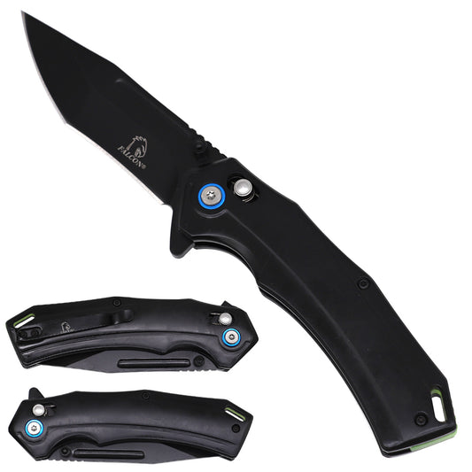 Falcon Black Axis Lock Pocket Knife