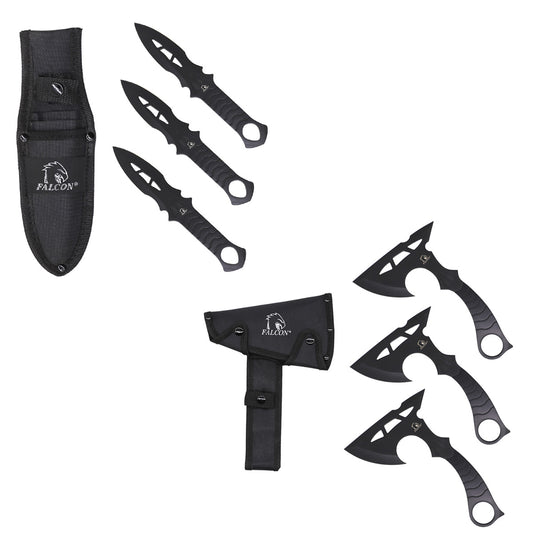 Falcon Throwing Axes & Knives Set