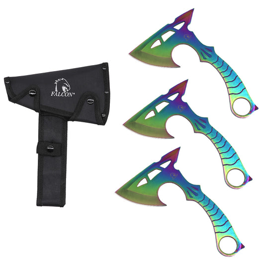 Falcon 10" 3 Axes Rainbow Set