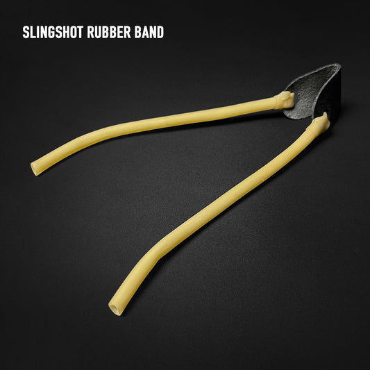 Slingshot Rubber rope and leather holder
