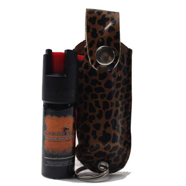 Pepper Spray w Cheetah Skin Cover