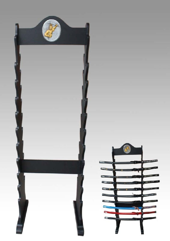20 Pcs Double Side Samurai Sword Display Stand - 19" X 66"