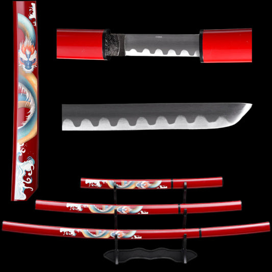 Samurai Swords Set Wholesale - 3PCS Samurai Sword Set Wholesaler