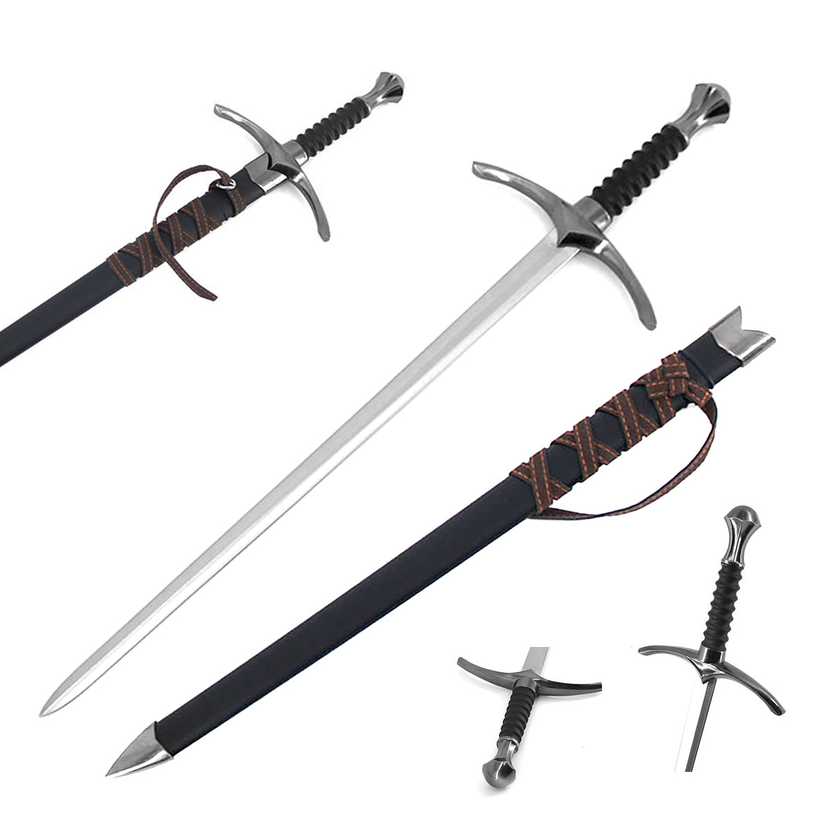 Wholesale Medieval Swords - 420 Steel Blades for Resellers & Suppliers