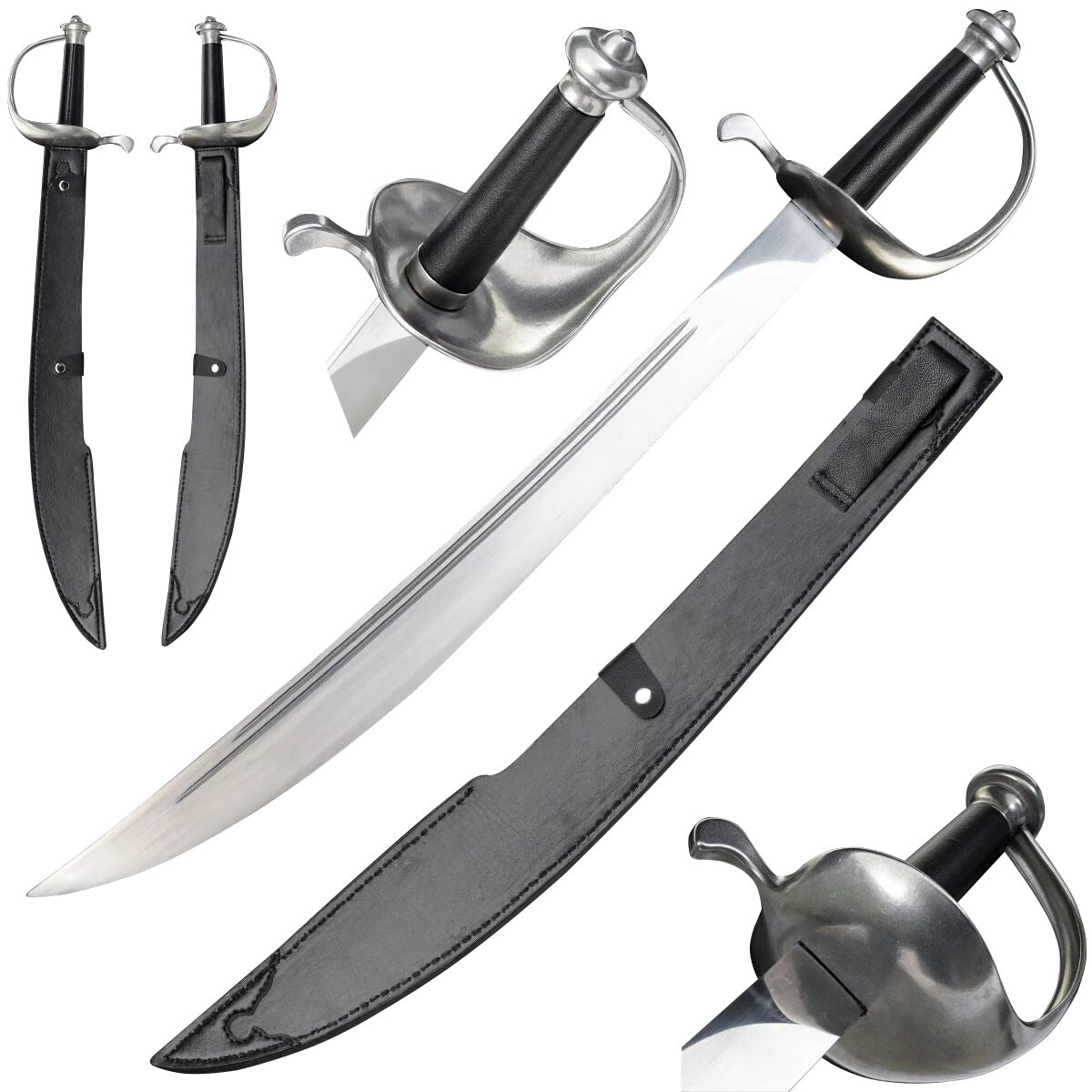Knight's Collection Hand-Forged Pirate Cutlass