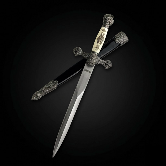 13 1/2" Renaissance Dagger Knights Templar