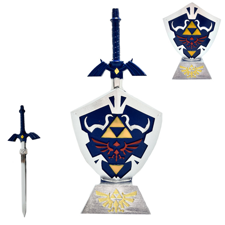 6.5" Blue letter opener w/ stone