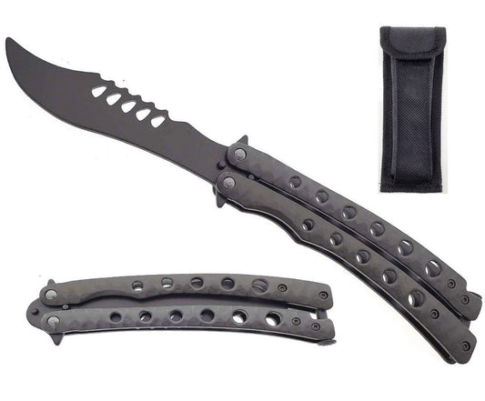 9" Gray Butterfly Trainer