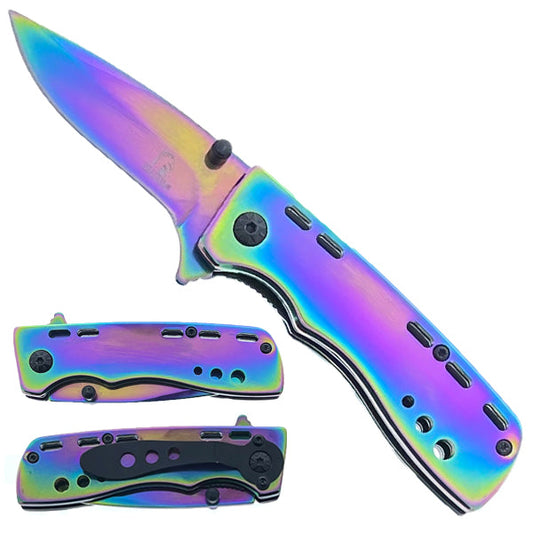 2 3/4" Blade 6 1/2" Overall Rainbow