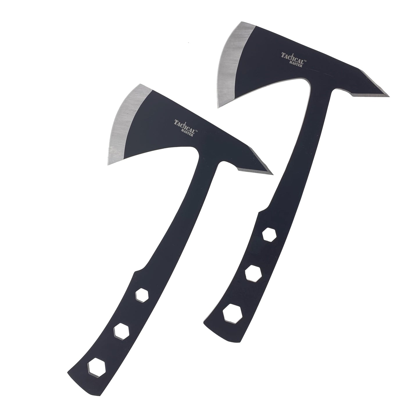 Tactical Master 2 Piece Axe Black Set