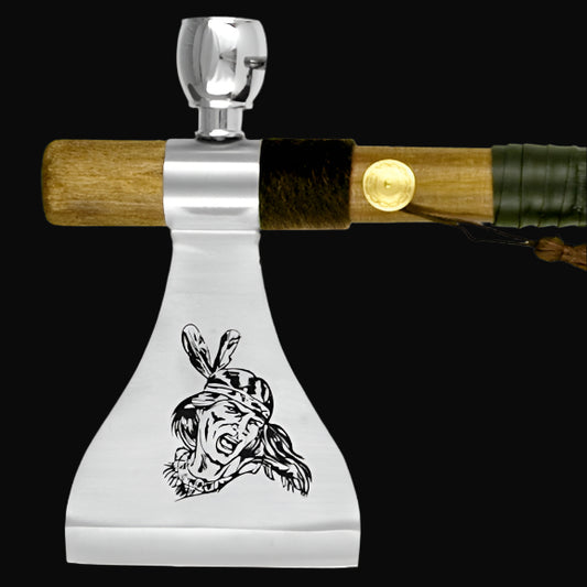 19" Tomahawk with pipe