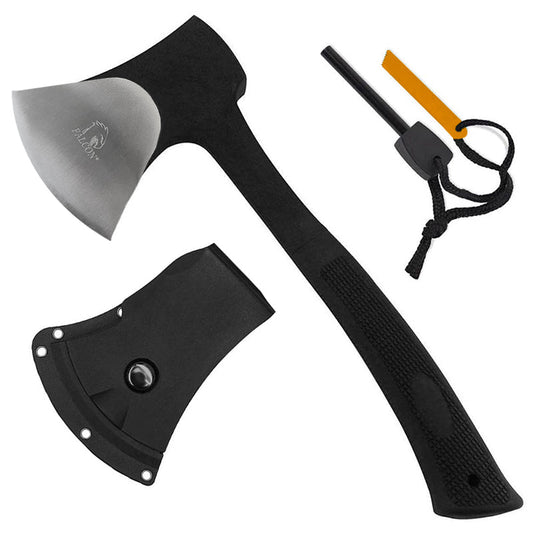 11" Axe, ABS Scabbard, Rubber Handle
