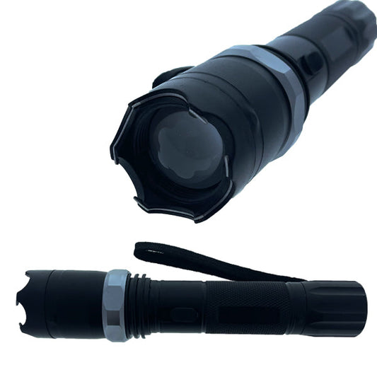 Black Flashlight Stun Gun