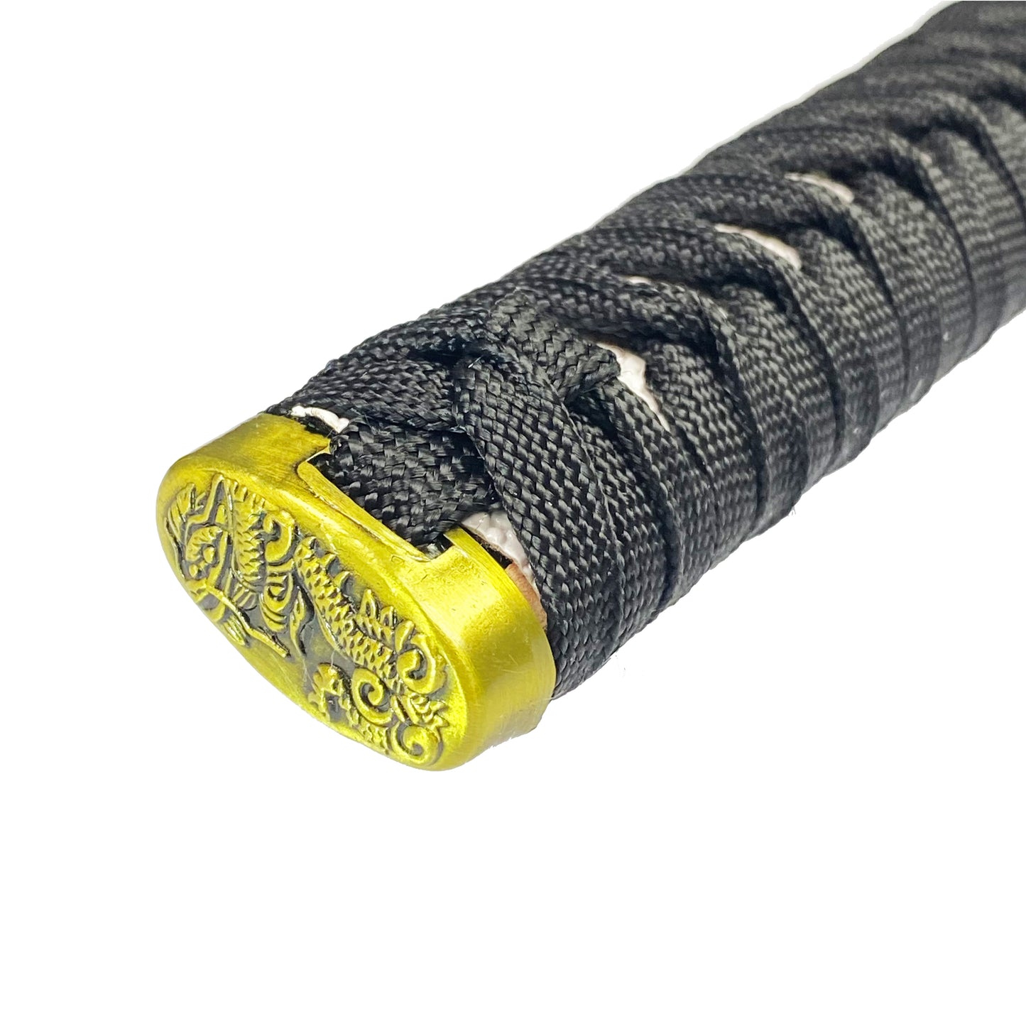 Bishamon Samurai Sword w/ Stand & Black Dragon Scabbard