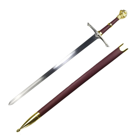 39" Lion head one hand sword