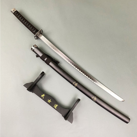 40" Last Samurai "Samurai Spirit" Carving Sword