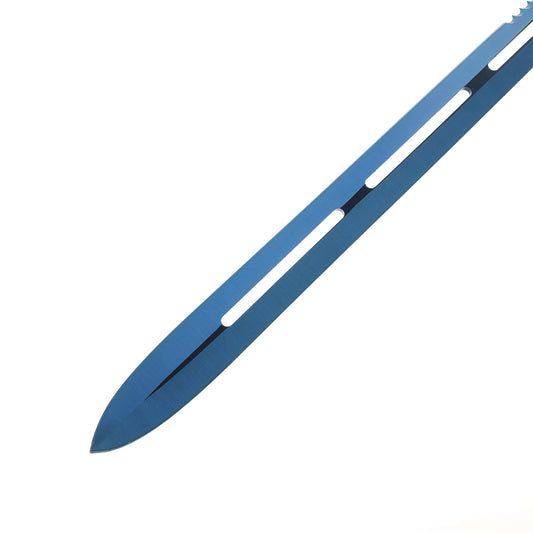 Tactical Master 25" Blue Twin Tactical swords (2 sword set)