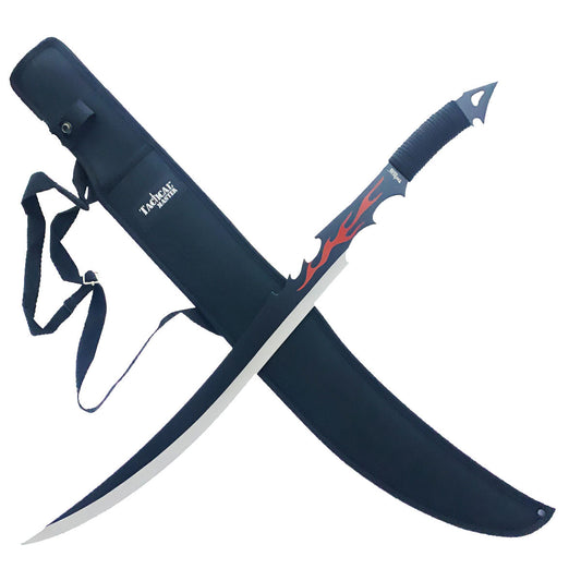 Tactical Master 26" Red Flame Machete