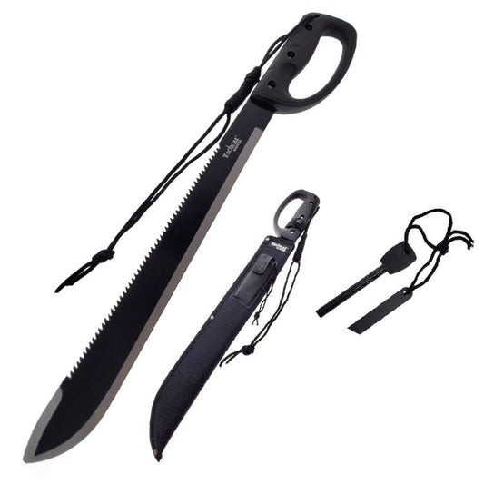 Tactical Master 26" Machete w/Fire Starter & Sharping Stone