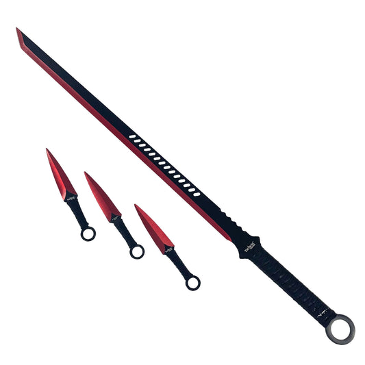 Tactical Master 28" Special Force Red Machete w/Sheath