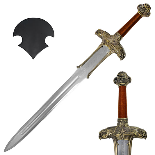 39" Barbarian Sword with Plaque.