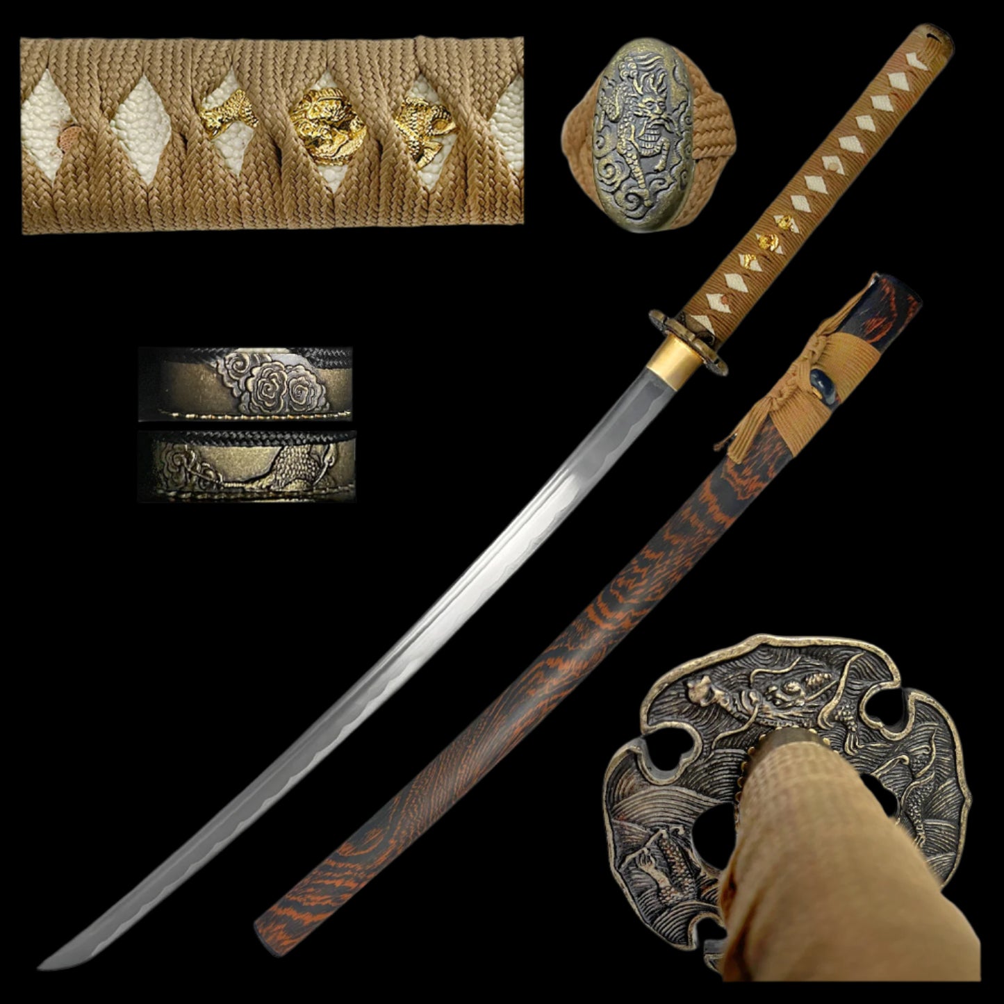 Wholesale Musha Swords - Musha "Ryujin" Katana | Katana Swords In Bulk